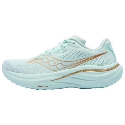 Женские беговые кроссовки Saucony, светло-зеленые