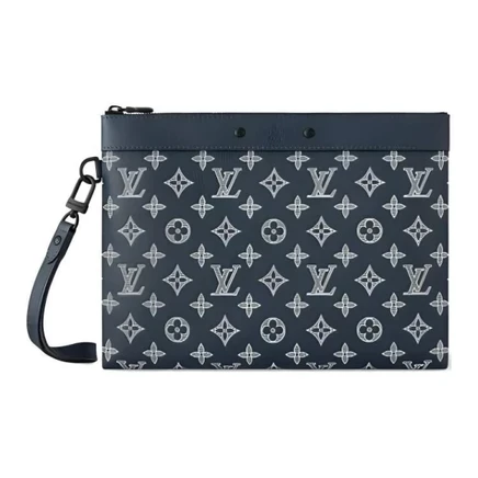 Женская сумка Louis Vuitton Pochette To Go, синяя