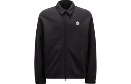 Женский кардиган Moncler на молнии, черный