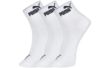 Мужские носки Puma, набор 3 пары, белые