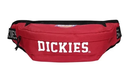 Унисекс сумка-слинг Dickies, черно-красная