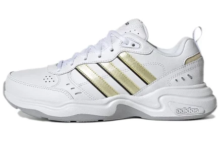 Женские кроссовки Adidas Neo Strutter, бело-золотые