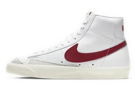 Женские кеды Nike Blazer 77 Vintage Mid, бело-красные