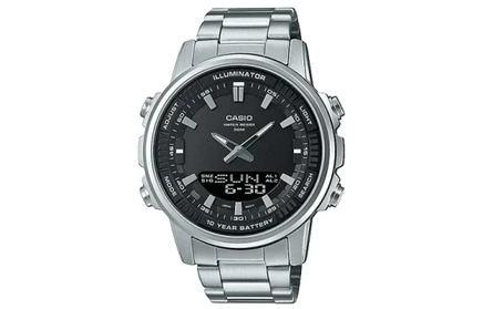 Мужские часы Casio AMW-880D-1AV, серебристые