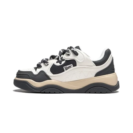 Кроссовки скейтбордические мужские Li-Ning Zhi Cheng 2.0 mist white/ebony black/dark gray green