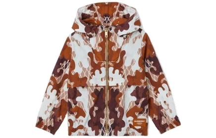 Жилет для девочек Burberry FW22, светло-ореховый