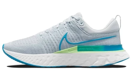 Мужские кроссовки Nike React Infinity Run 2, платиново-синие