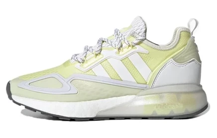 Женские кроссовки adidas ZX 2K Boost, бело-желтые