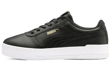 Женские кроссовки Puma Carina Lux, черно-белые