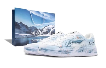 Мужские кеды Li-Ning AGCS419-1, белые