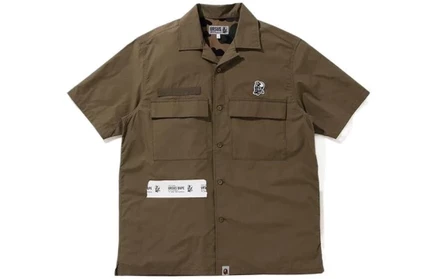 Мужская рубашка A Bathing Ape, серая