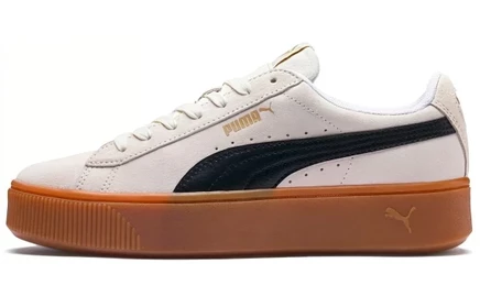 Женские кеды Puma Vikky Stacked Retro белые