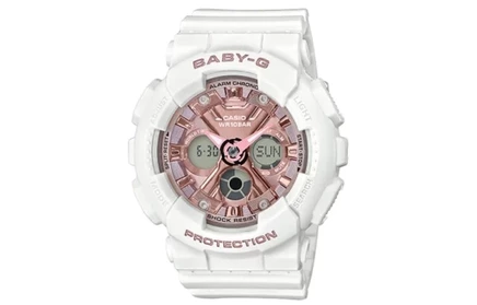 Женские часы Casio Baby-G BA-130-7A1PRL, розовые