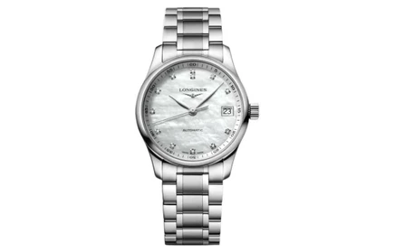 Наручные часы Longines Master Collection 34 мм, белые