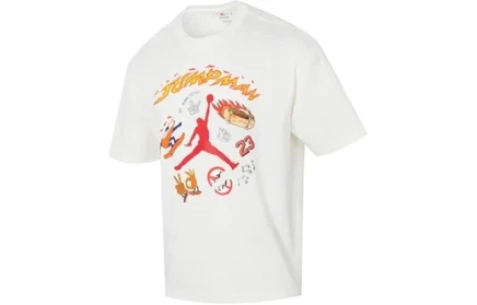 Мужская футболка Jordan Jumpman SS24, белая