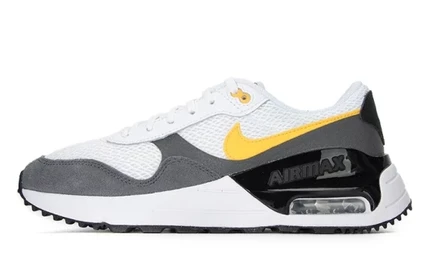 Кроссовки для девочек Nike Air Max Systm GS, серо-оранжевые
