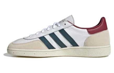 Кроссовки Adidas Handball Spezial, бело-бежево-черные