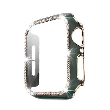 Чехол CHENSONG для Apple Watch, зелено-золотой