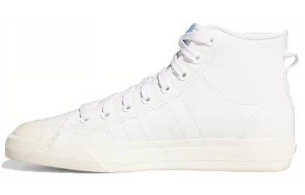 Мужские высокие кеды adidas Nizza Hi RF, бело-синие