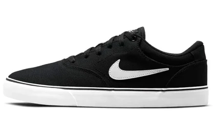 Унисекс кеды Nike Chron 2 Canvas SB, черно-белые