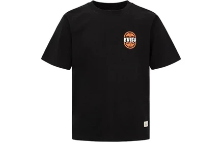 Мужская футболка Evisu, черная