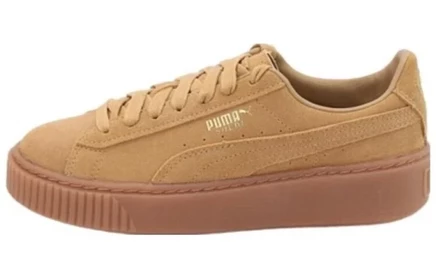 Женские кеды Puma Suede Platform SD, бежевые