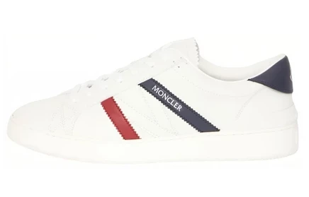 Мужские кеды Moncler New Monaco, белые