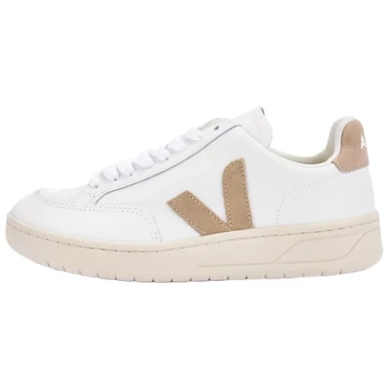 Женские кроссовки Veja V 12 Leather, белые