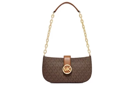 Женская сумка Michael Kors на плечо, темно-коричневая