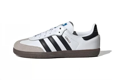 Детские кроссовки adidas Originals Samba OG, черно-белые