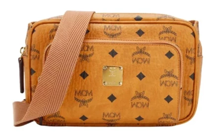 Мужская сумка MCM Fursten Visetos, коньячная