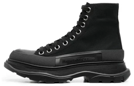 Женские ботинки Alexander McQueen Tread Slick, чёрные