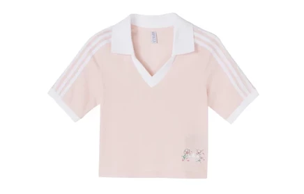 Женский укороченный топ adidas Originals, бежевый