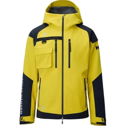 Мужская лыжная куртка Helly Hansen FW25, желтая