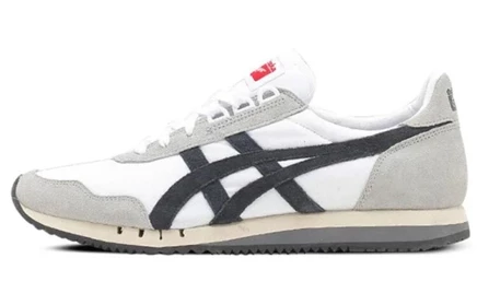Мужские кроссовки Onitsuka Tiger Dualio Low, чёрно-белые
