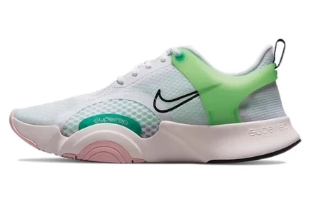 Женские кроссовки Nike SuperRep Go 2, бело-зеленые