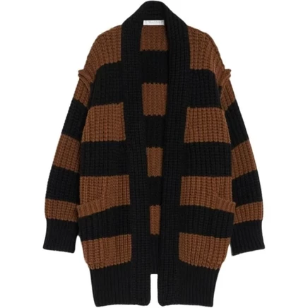 Женский кардиган MaxMara с шалевым воротником, черный