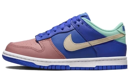 Кроссовки для девочек Nike Dunk Low Salmon Toe