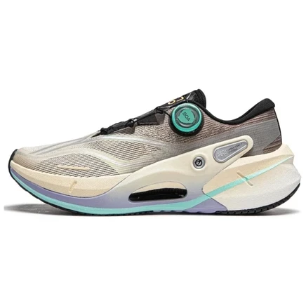 Мужские кроссовки Li-Ning, бело-серо-коричневые