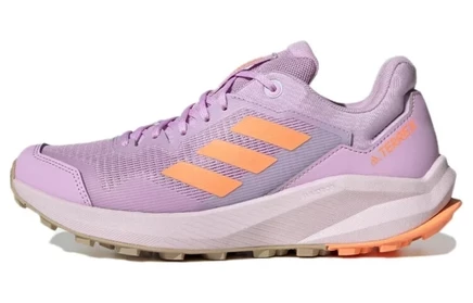 Женские кроссовки adidas Terrex, сиренево-оранжевые
