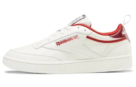 Кеды Reebok Club C 85 Chalk Legacy Red