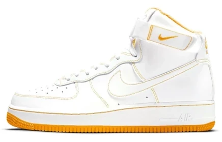 Мужские кроссовки Nike Air Force 1 High 07, оранжевые