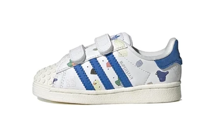 Кеды для малышей adidas Originals x LEGO, бело-синие