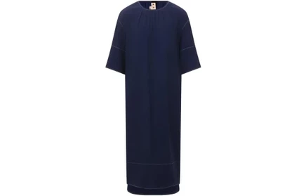 Женское короткое платье Marni, синее