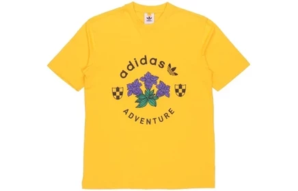 Мужская футболка Adidas Originals Adventure, желтая