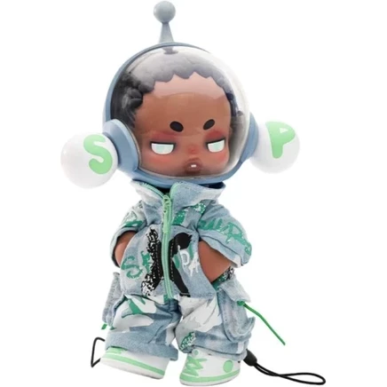 Фигурка POP MART Skullpanda OOTD Denim, 18,5 см