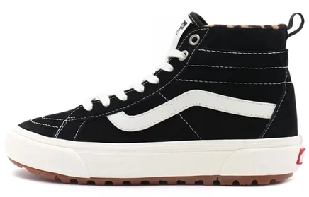 Мужские кеды Vans Sk8-Hi MTE-1, черные с леопардовым принтом