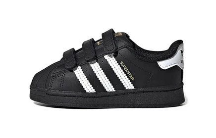 Детские кеды adidas Originals Superstar CF I, черные