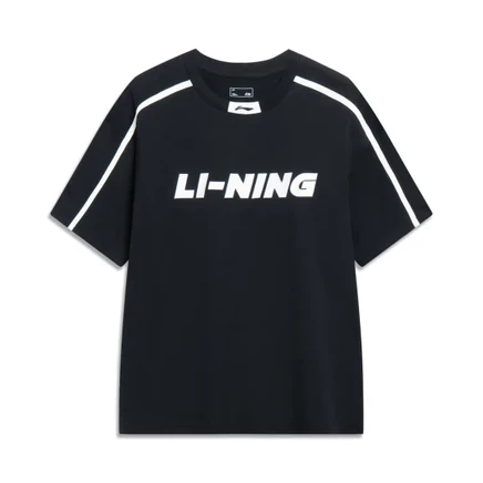 Футболка унисекс Li-Ning Sports Life, черная