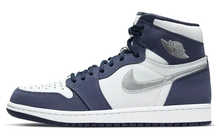 Мужские кроссовки Jordan 1 Retro High Co.JP, темно-синие